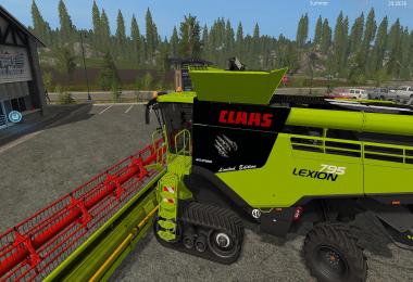 Claas Lexion 795 Set v1.0