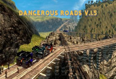 ETS2 Dangerous Roads v1.5