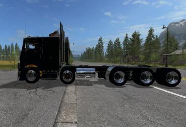 Freightliner overcab Road train heavy hauler v1.0