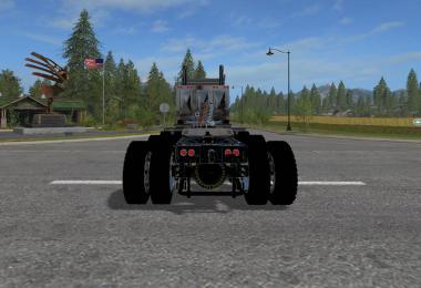 Freightliner overcab Road train heavy hauler v1.0