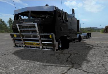 Freightliner overcab Road train heavy hauler v1.0