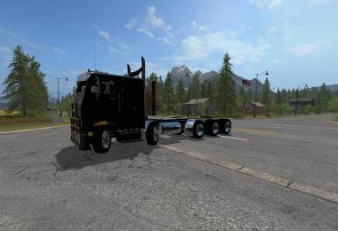 Freightliner overcab Road train heavy hauler v1.0