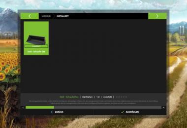 FS17 Stoll Schaufel Set v1.0