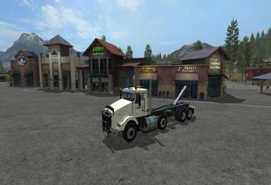 Kenworth T800 Twinsteer Hooklift V1