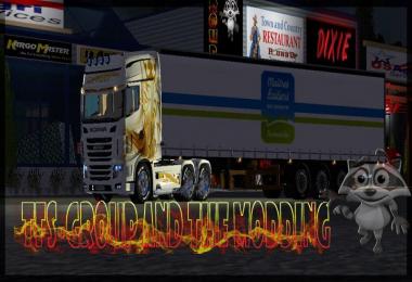 LS17 SCANIA GOLD BLANC 700EVO TFSGROUP