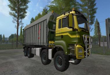 MAN TGS with Fliegl extension v2