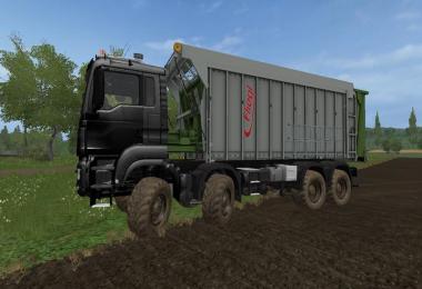 MAN TGS with Fliegl extension v2