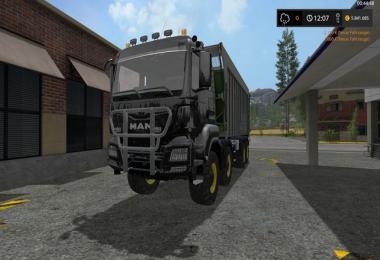 MAN TGS with Fliegl extension v2