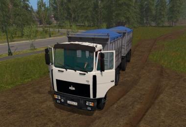 MAZ 5551 with trailer v3.0