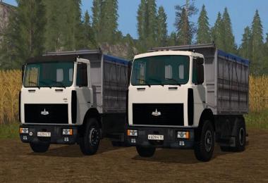 MAZ 5551 with trailer v3.0