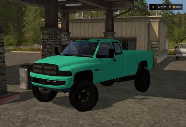 Mint Green 2nd Gen Dodge 3500 Cummins v1
