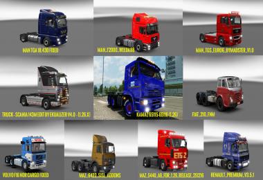 Trucks compatible of Powerful Engines Pack v10.2