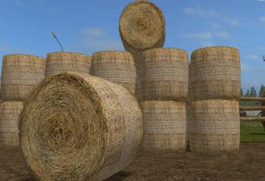 Photorealistic Round Bales v1.0