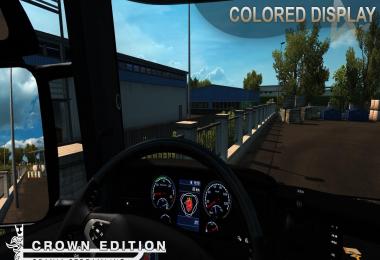 Scania Crown Edition + Colored Display