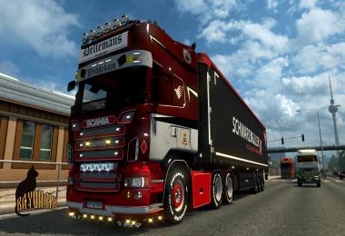 Scania R&S Topline Dellemans skin 1.26