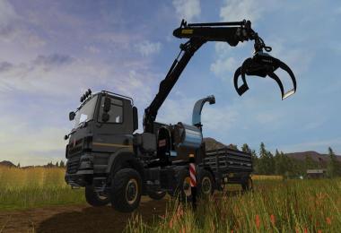 Tatra PHOENIX 6x6 with Jenz HEM583 Woodcrusher v1.0