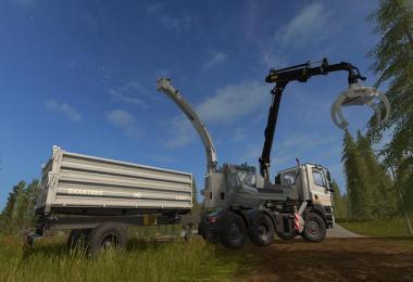 Tatra PHOENIX 6x6 with Jenz HEM583 Woodcrusher v1.0