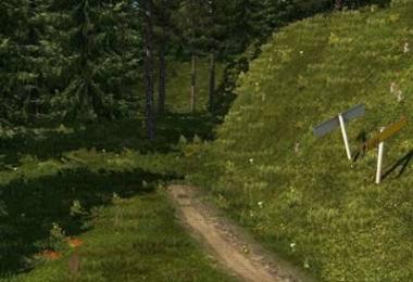 Very Rough Deplorable Road Map mod ETS2 1.26