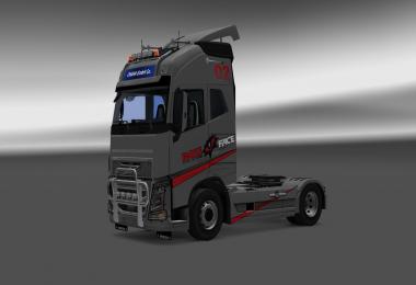 Volvo FH16 2013 (ohaha) RedFace skin v1