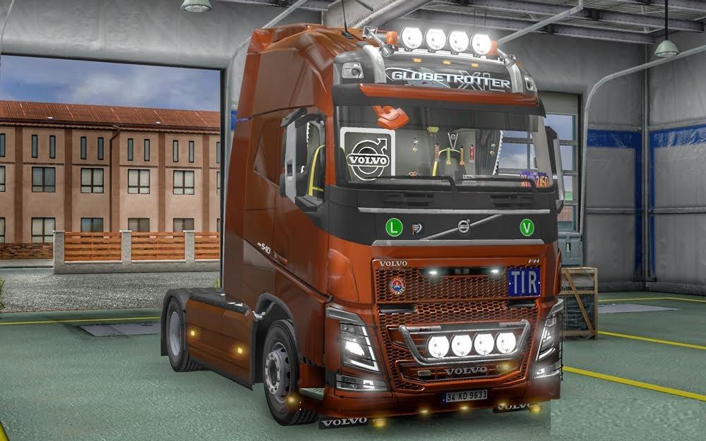 crown Admission fee Invest New Volvo FH16 Accessories + Interior v3.1 - Modhub.us