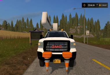 2016 GMC Sierra 3500HD Bucket Truck v1