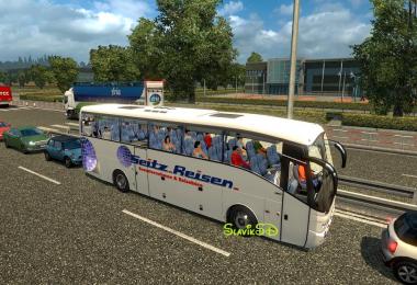 Bus in traffic by Taina95