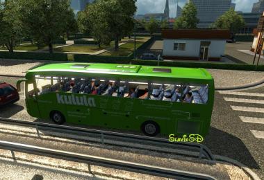 Bus in traffic by Taina95