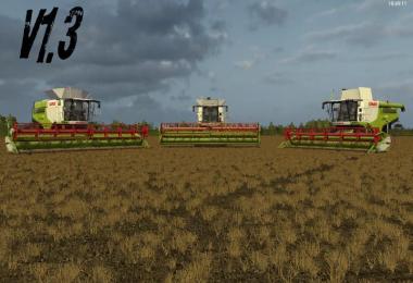 Claas Lexion 700 STAGE IV Pack v1.3