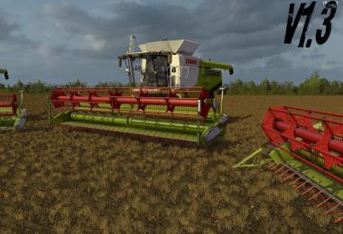 Claas Lexion 700 STAGE IV Pack v1.3