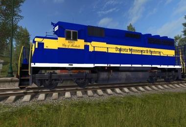 DM&E Train Skin Addon v1.0