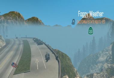 Foggy Weather v1.7.1 Let’s make America Foggy again (ATS Edition)