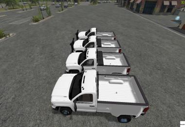 GMC Sierra 3500HD Dually with plows v1