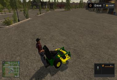 John Deere Zero turn Converted from FS15 to FS17 v1.3