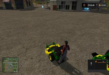 John Deere Zero turn Converted from FS15 to FS17 v1.3