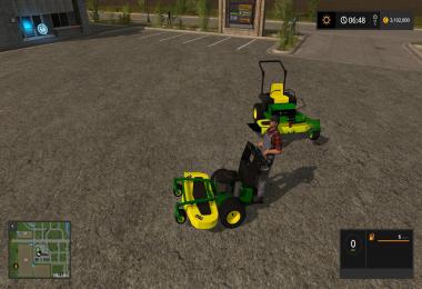 John Deere Zero turn Converted from FS15 to FS17 v1.3