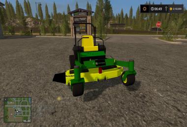 John Deere Zero turn Converted from FS15 to FS17 v1.3