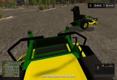 John Deere Zero turn Converted from FS15 to FS17 v1.3