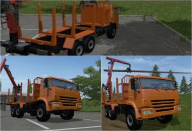 Kamaz 43118 Timber v1.0