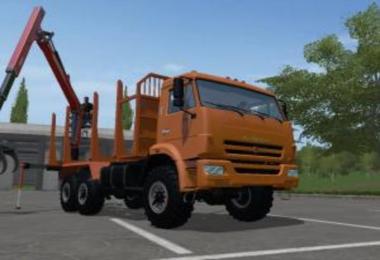 Kamaz 43118 Timber v1.0