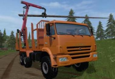 Kamaz 43118 Timber v1.0
