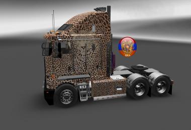 Kenworth K200 W900 Long Leopard Skin 1.26.5.1s