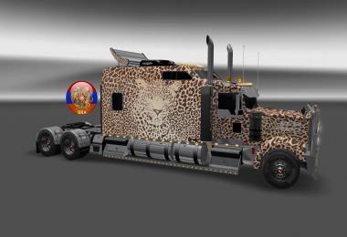 Kenworth K200 W900 Long Leopard Skin 1.26.5.1s
