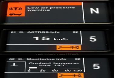 Mercedes Actros MP3 Dashboard Computer