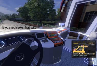 Mercedes Travego with BG-Plates v1.0