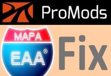 Patch combination of maps ProMods and EAA