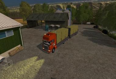 Scania R730 with tarpaulin in Fehrenkotter Skin V1