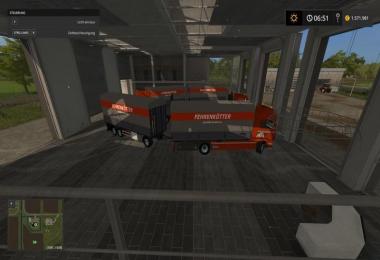 Scania R730 with tarpaulin in Fehrenkotter Skin V1