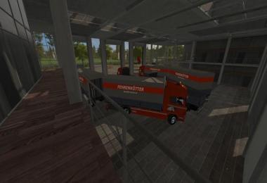 Scania R730 with tarpaulin in Fehrenkotter Skin V1