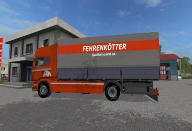 Scania R730 with tarpaulin in Fehrenkotter Skin V1