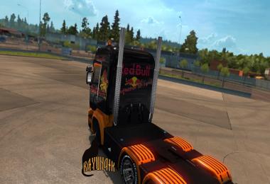 Scania R&S Highline Red Bull skin 1.26